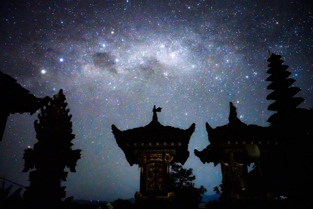 Atmosphere of Nyepi Night