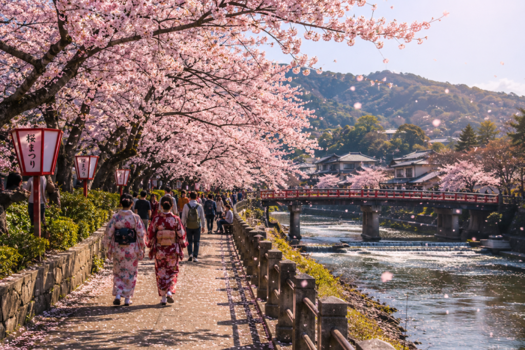 japan cherry blossom season