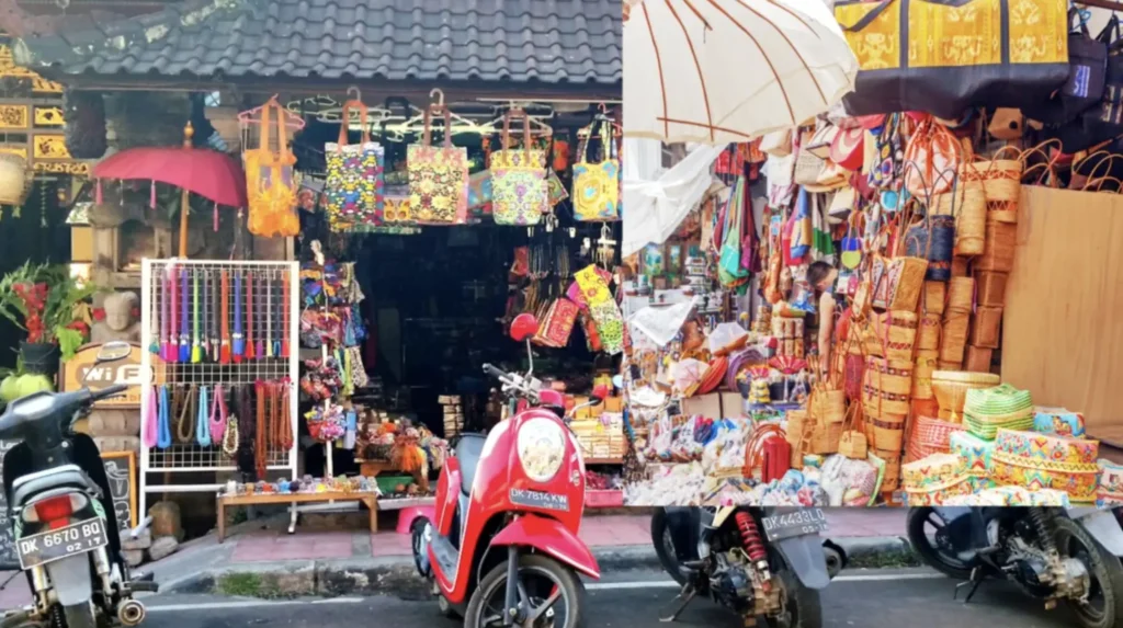 shopping streets bali